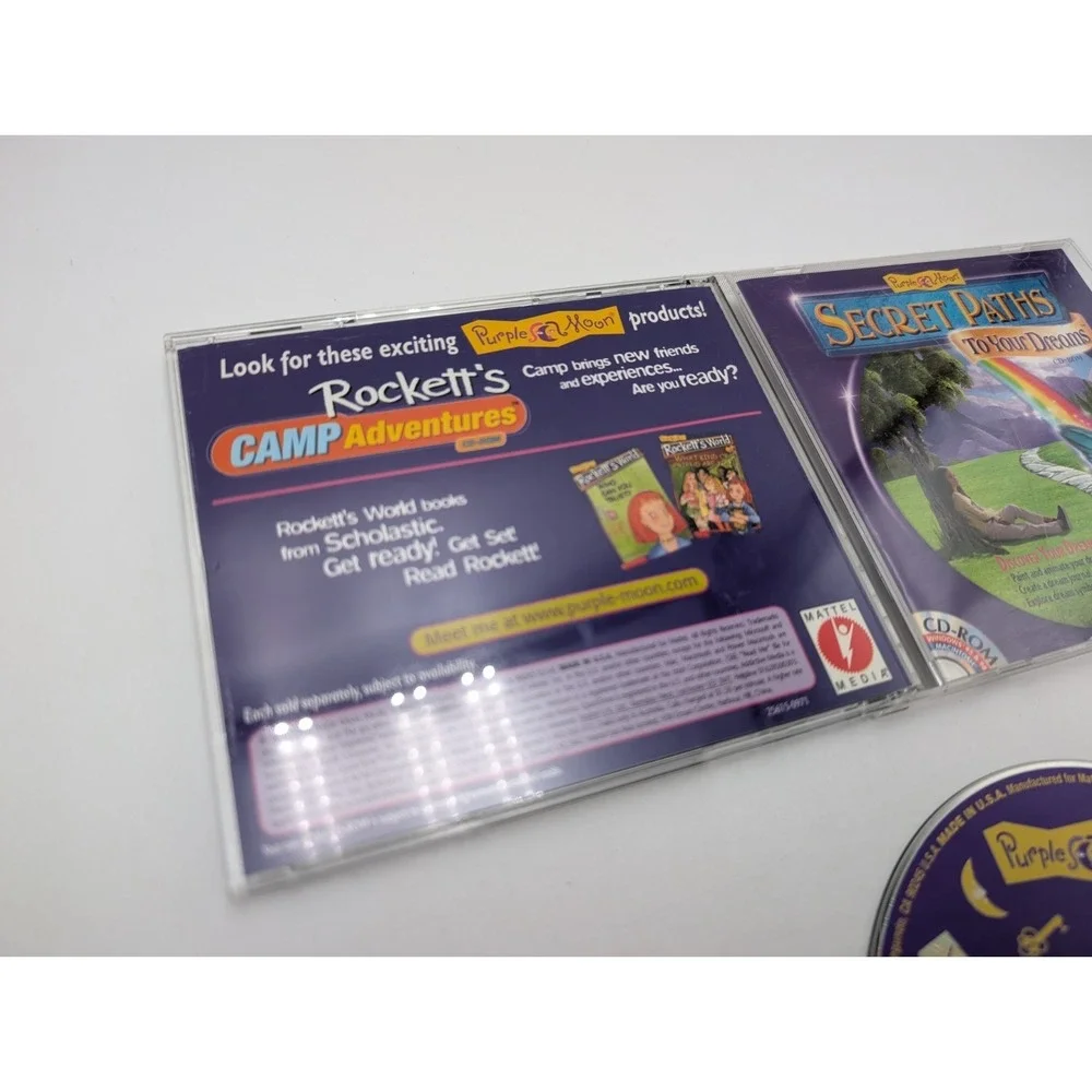 Purple Moon: Secret Paths -- To Your Dreams (Windows/Mac, 1999)